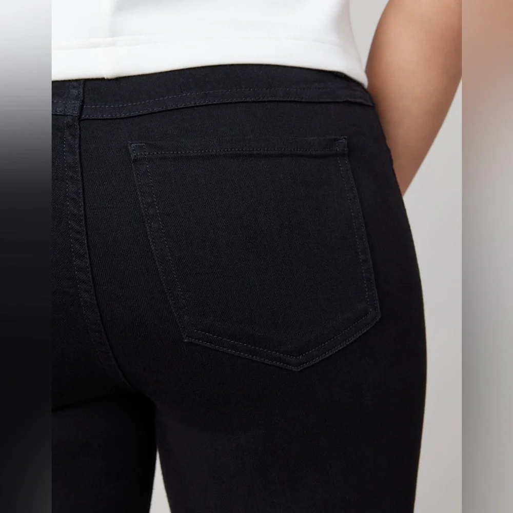 Spanx Black Skinny Jeans, Petite Size: M 🆕 with 🏷 - Picture 5 of 6